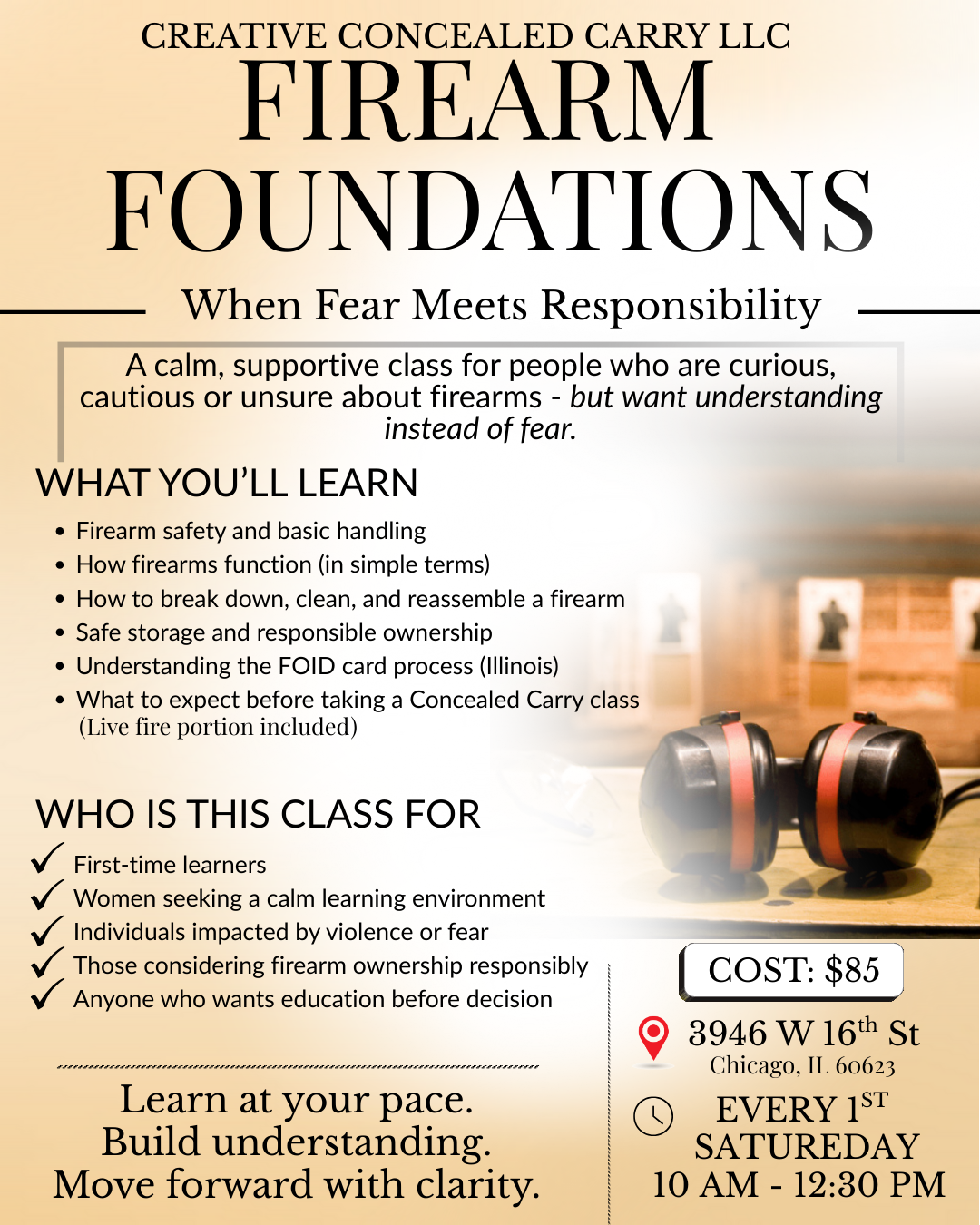 FIREARM FOUNDATIONS (When Fear Meets Responsibility)