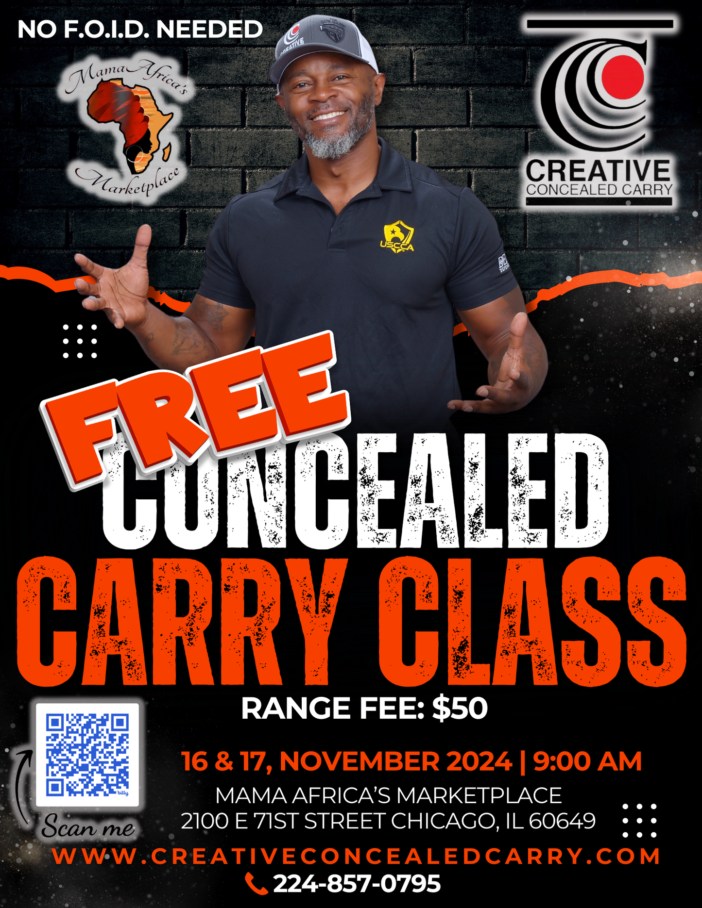 SouthShore Location Free Concealed Carry Class (2 DAYS SAT & SUN)