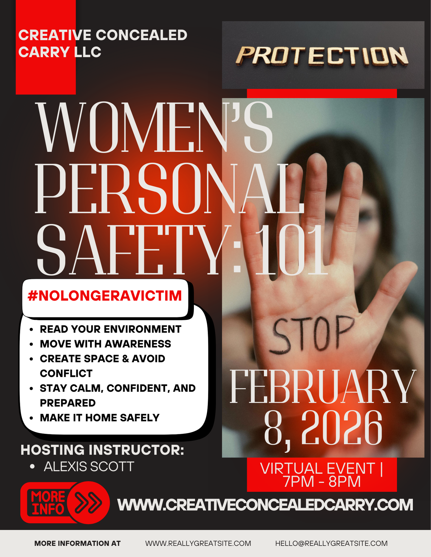 Women's Personal Safety: 101