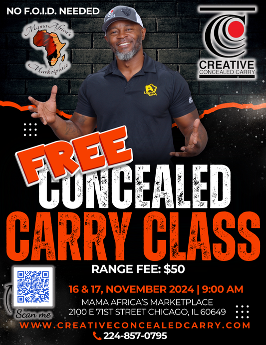 SouthShore Location Free Concealed Carry Class (2 DAYS SAT & SUN)