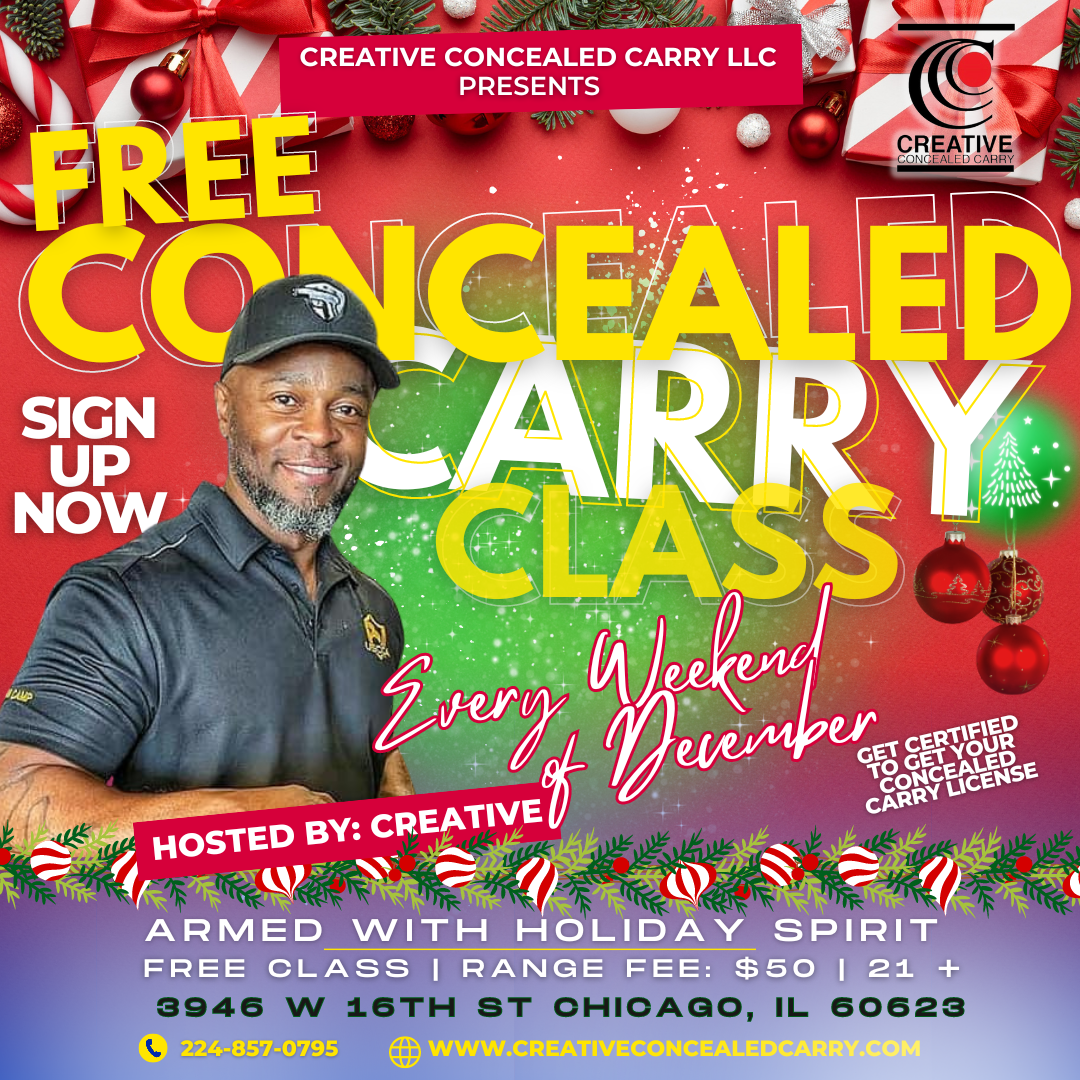 (Chicago Location)Free Concealed Carry Class Creative Concealed Carry